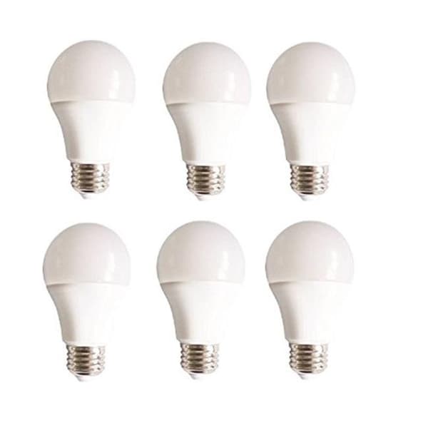 Elitco Lighting Elitco Lighting A19LED801-6PK 10W LED A19 Filament Light Bulb; Chrome - Pack of 6 A19LED801-6PK - main